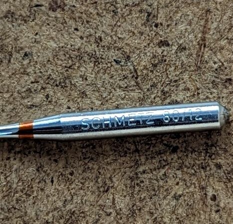 Aiguille à coudre photo zoomée