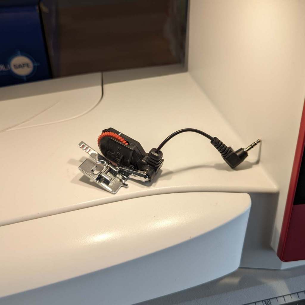 Pied presseur pour boutonnière  