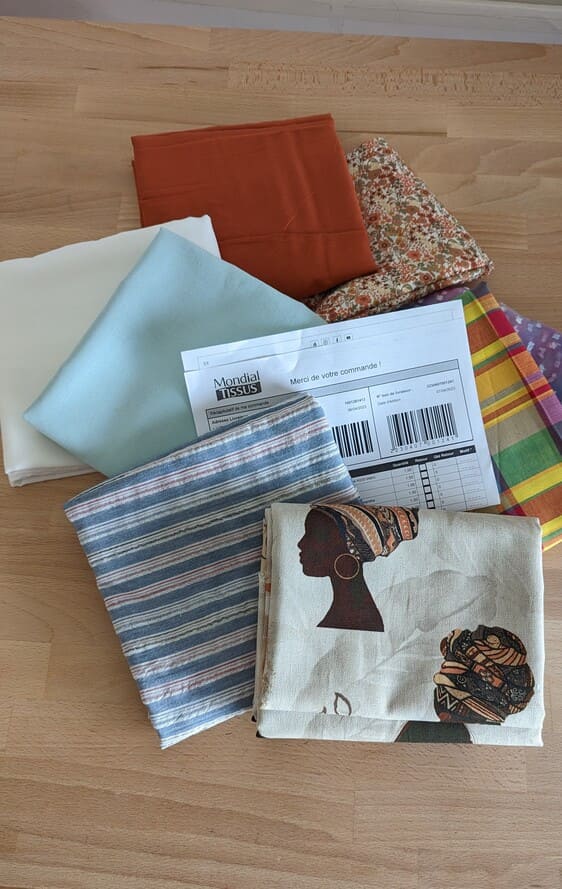 Coupons de tissus